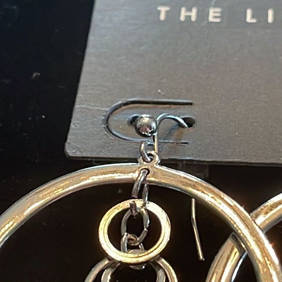 The Limited Hoop Dangle Earrings. - Picture 2 of 9